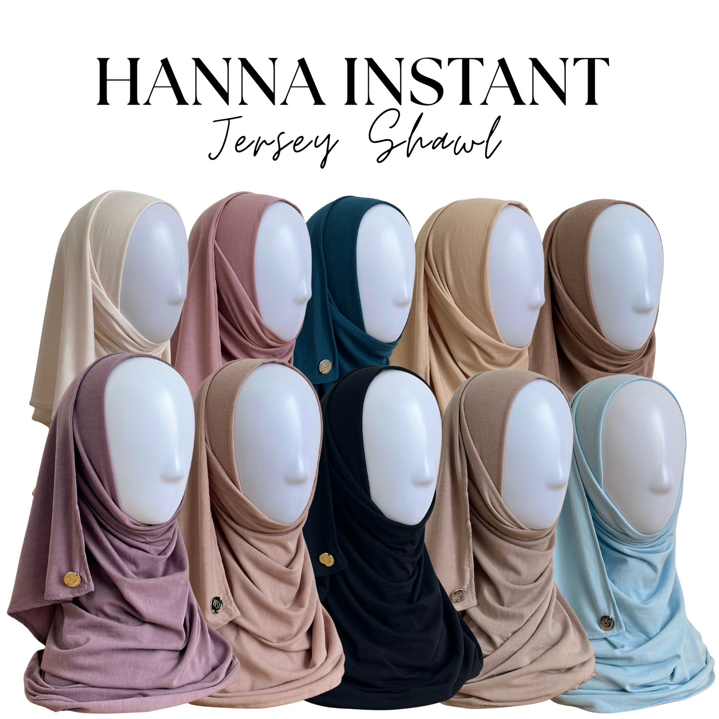 Hanna Instant Jersey Shawl