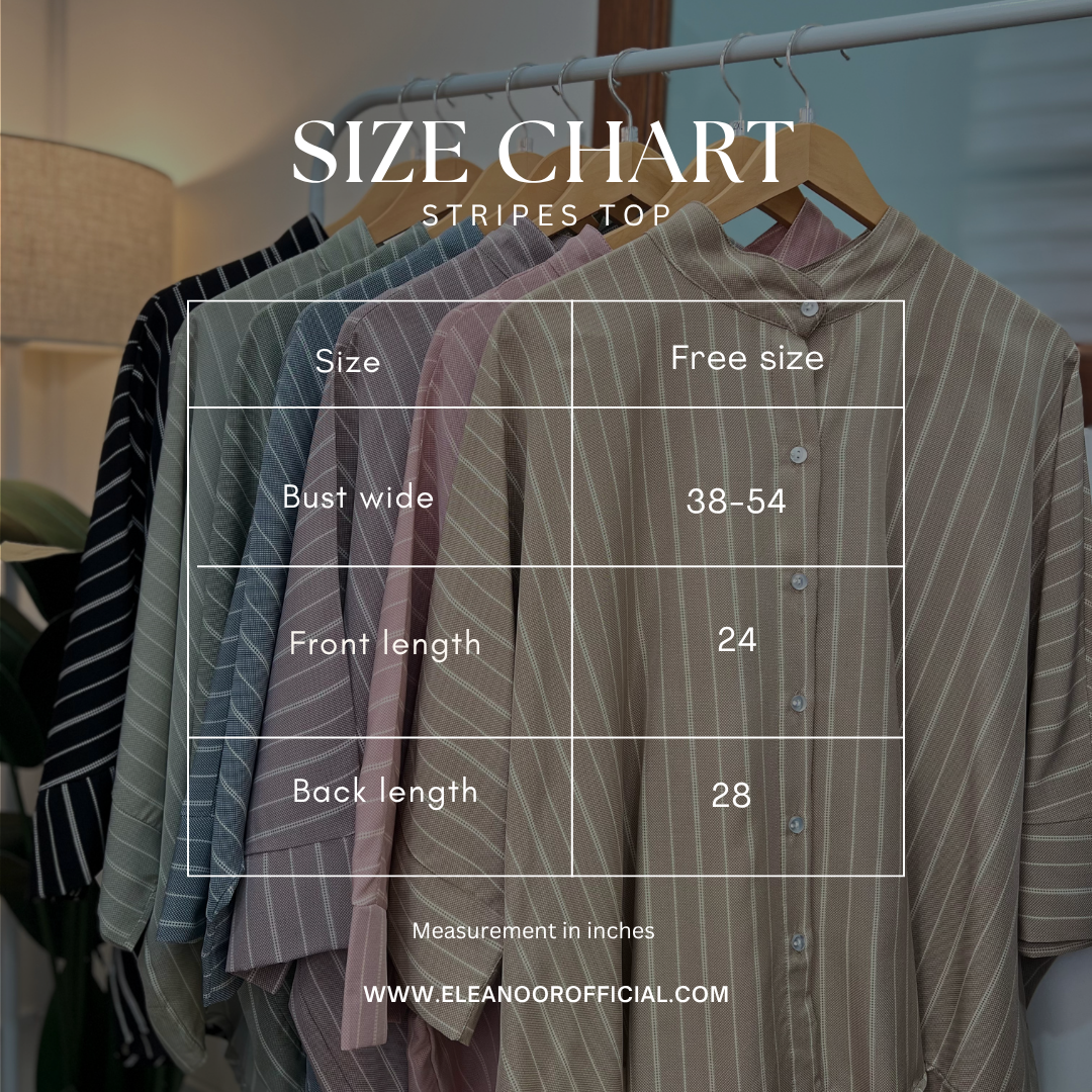 Stripes Top - Soft pink