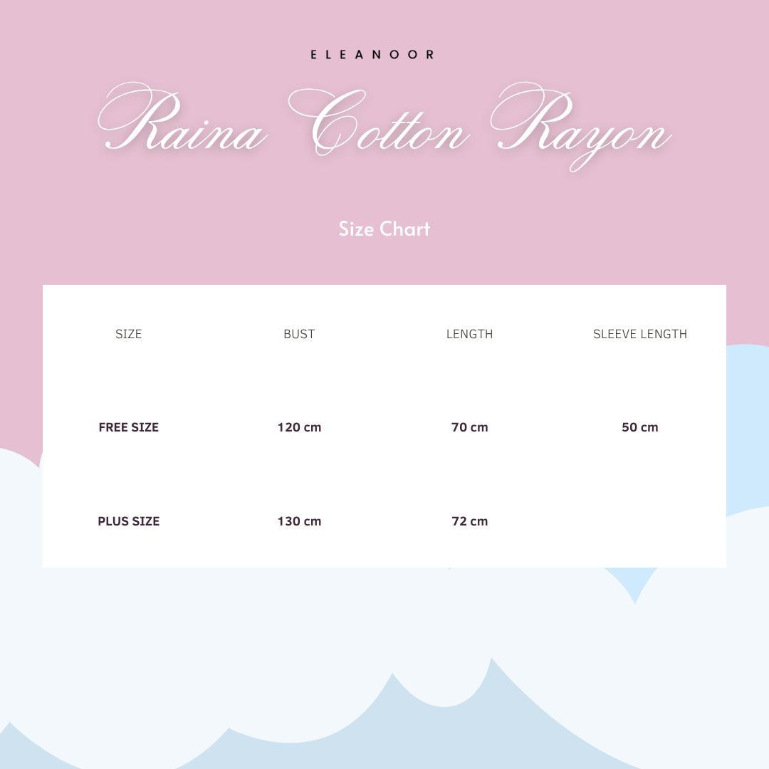 Raina Cotton Rayon Top - Irene