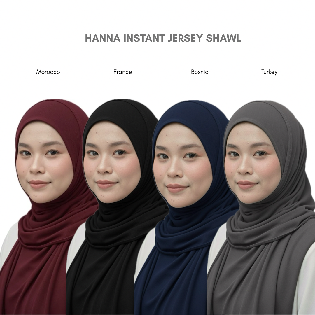 Hanna Instant Jersey Shawl
