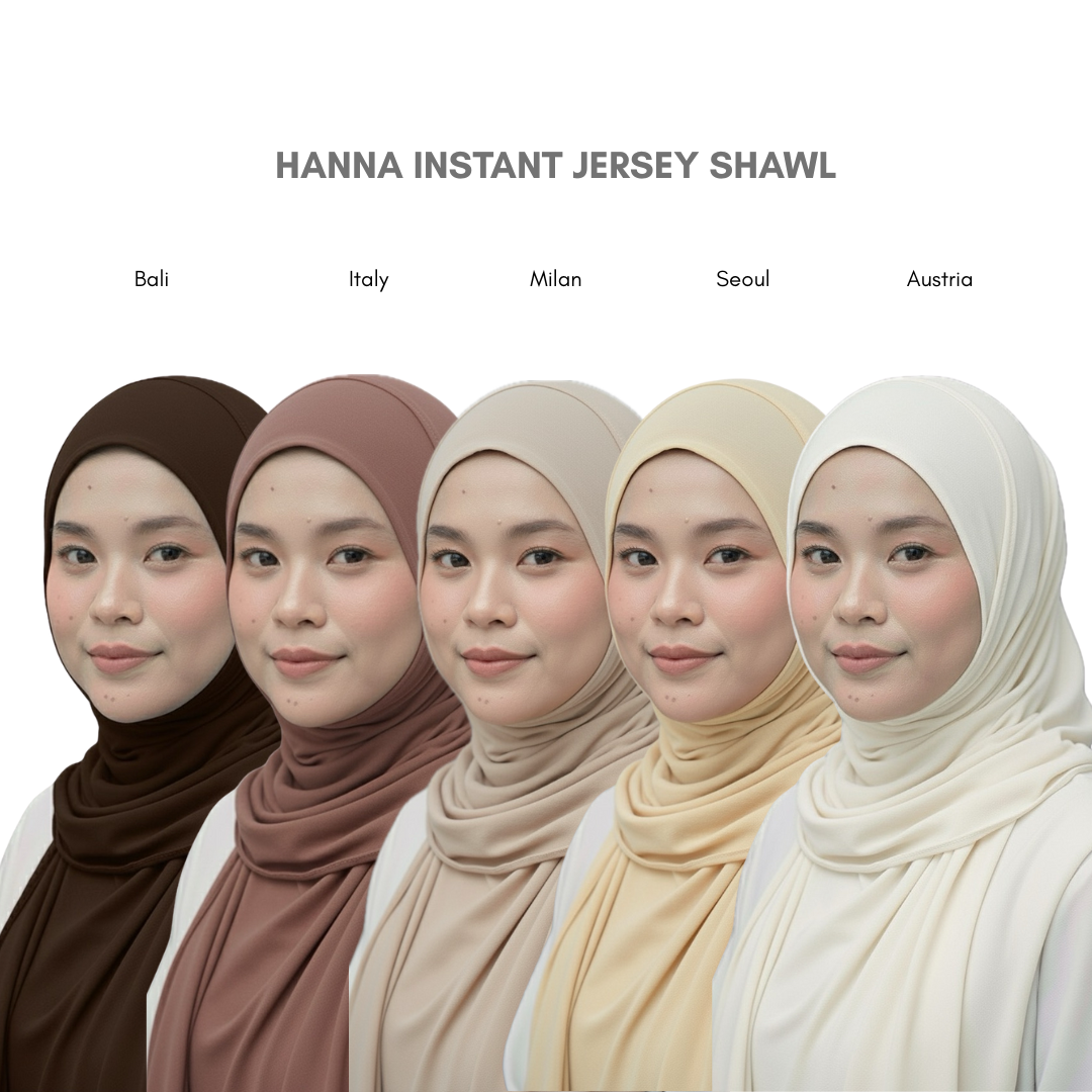 Hanna Instant Jersey Shawl