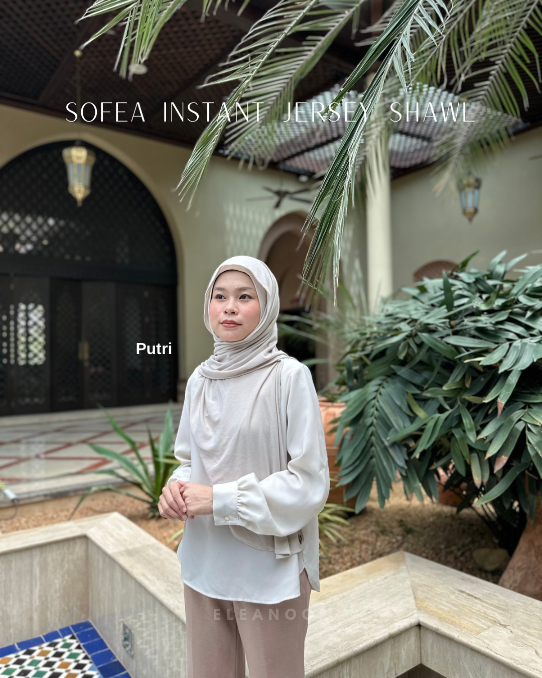 Sofea Instant Jersey Shawl