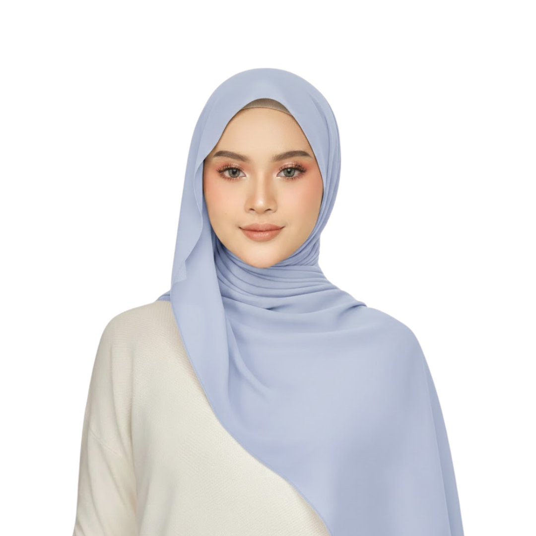 WARDA Chiffon Silk Shawl