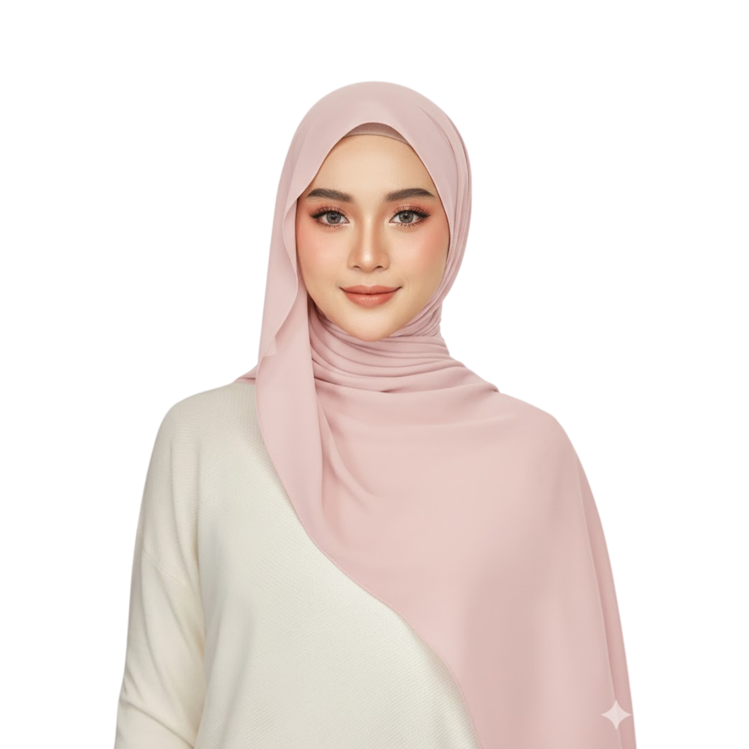 WARDA Chiffon Silk Shawl