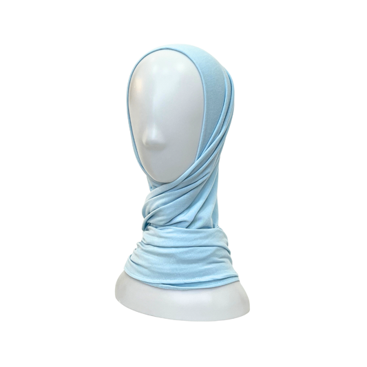 Hanna Instant Jersey Shawl in Sydney (Light Blue)