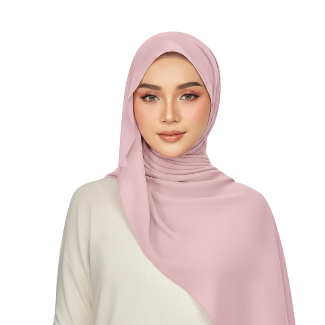 WARDA Chiffon Silk Shawl