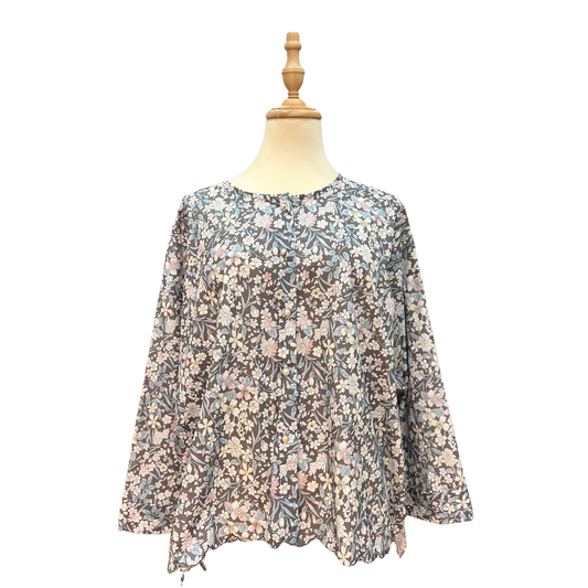 Cotton Sulam Blouse - Blanc