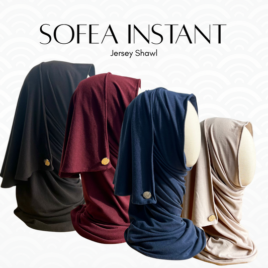 Sofea Instant Jersey Shawl