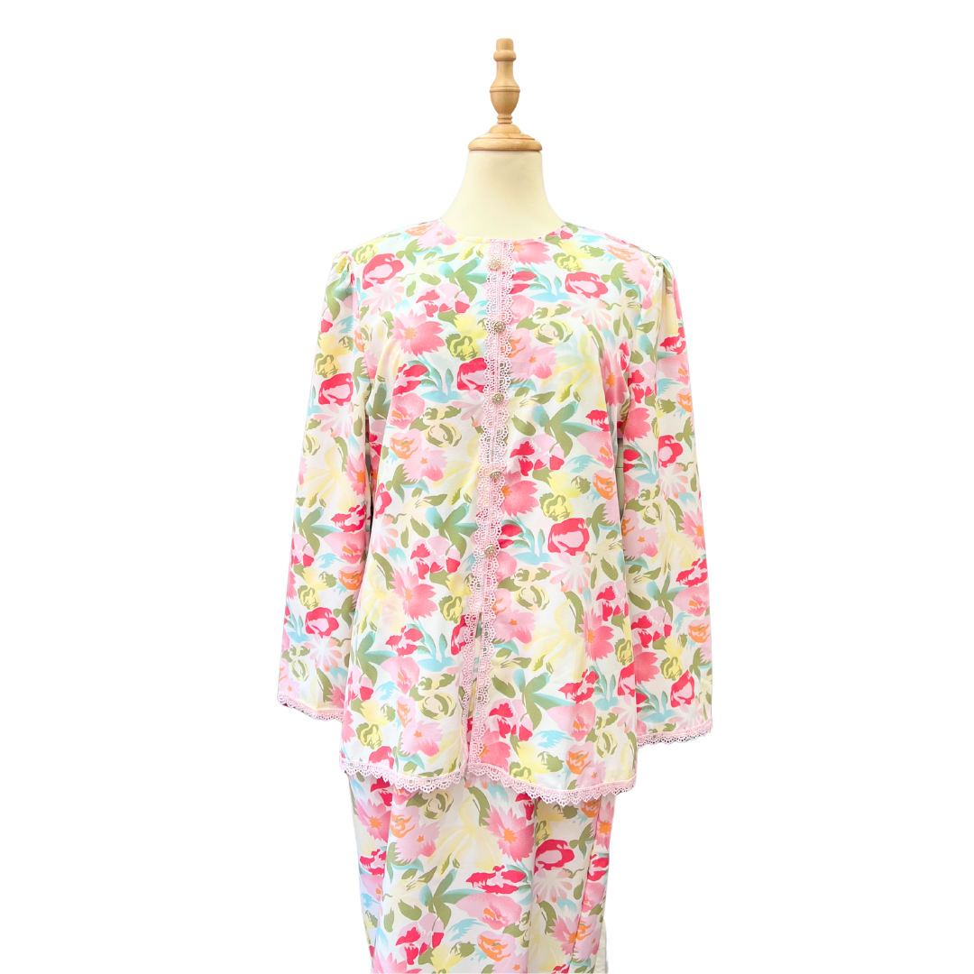 Rania Kebaya Kurung - Mawarni