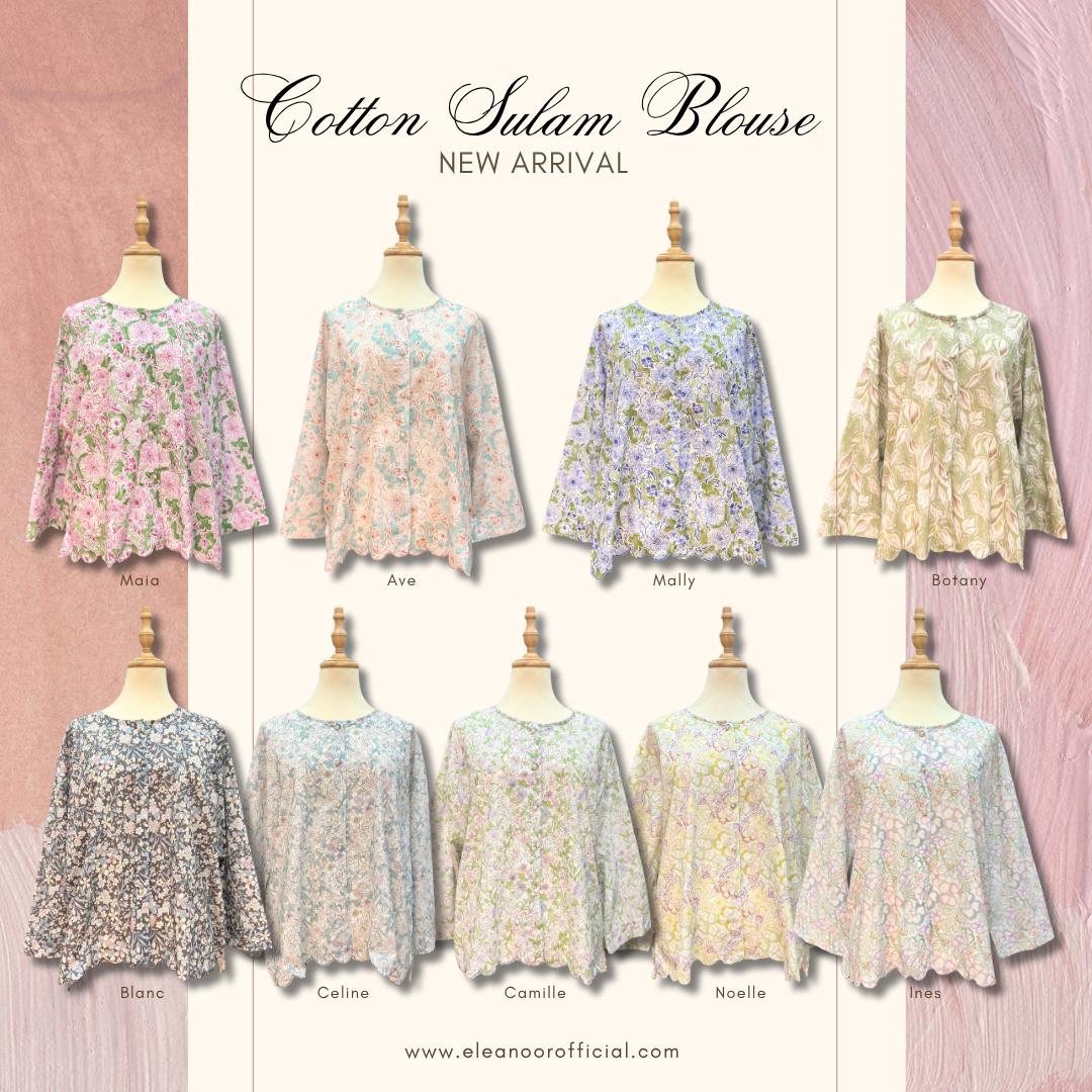 Cotton Sulam Blouse - Camille