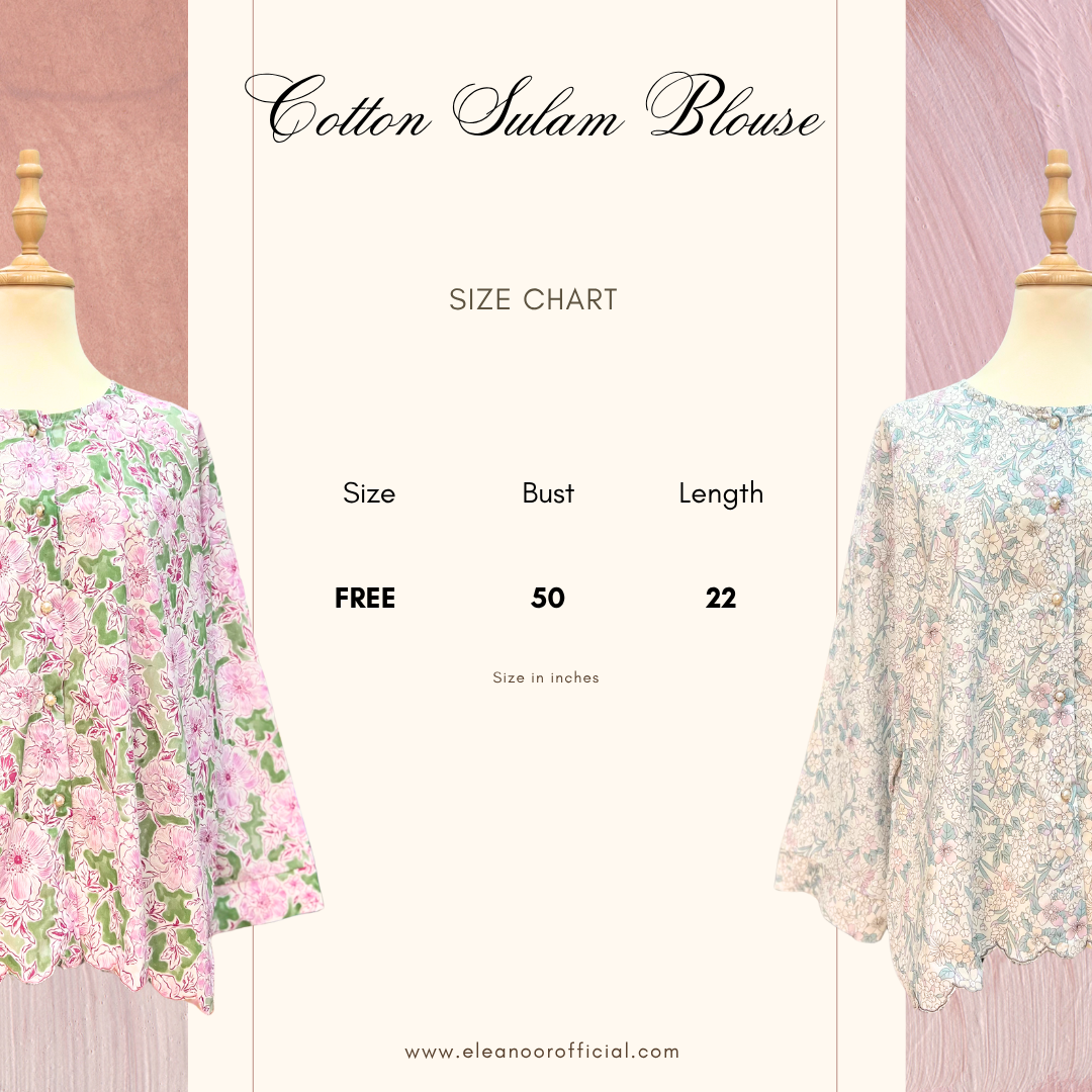 Cotton Sulam Blouse - Camille