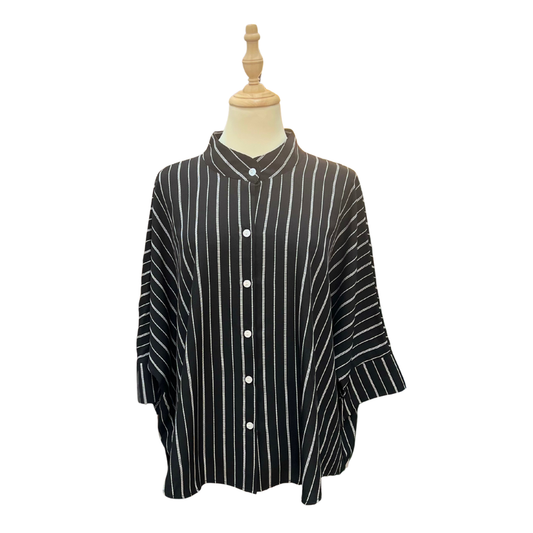 Stripes Top - Black