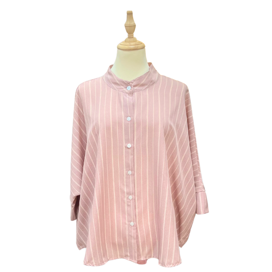 Stripes Top - Soft pink