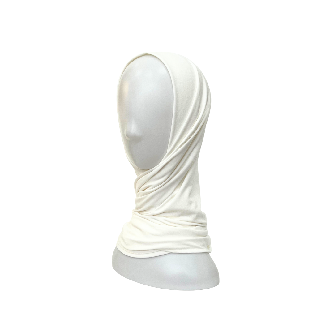 Hanna Instant Jersey Shawl in Austria (Vanilla White)