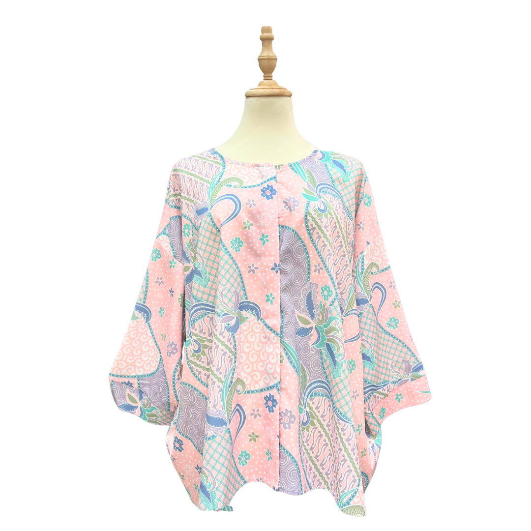 Elena Batik Top - Orchid