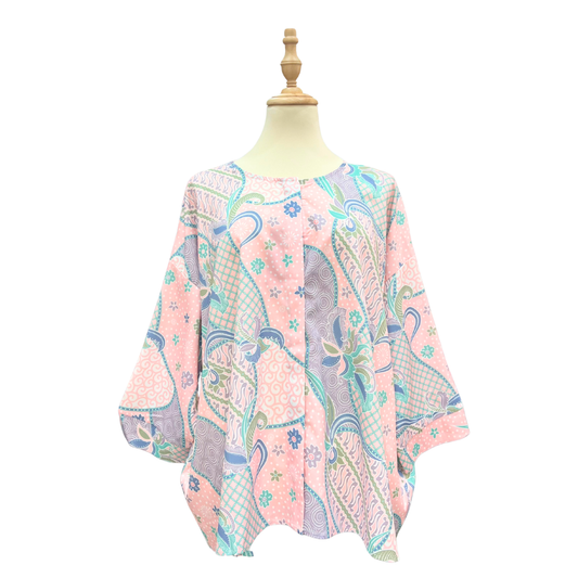 Elena Batik Top - Orchid