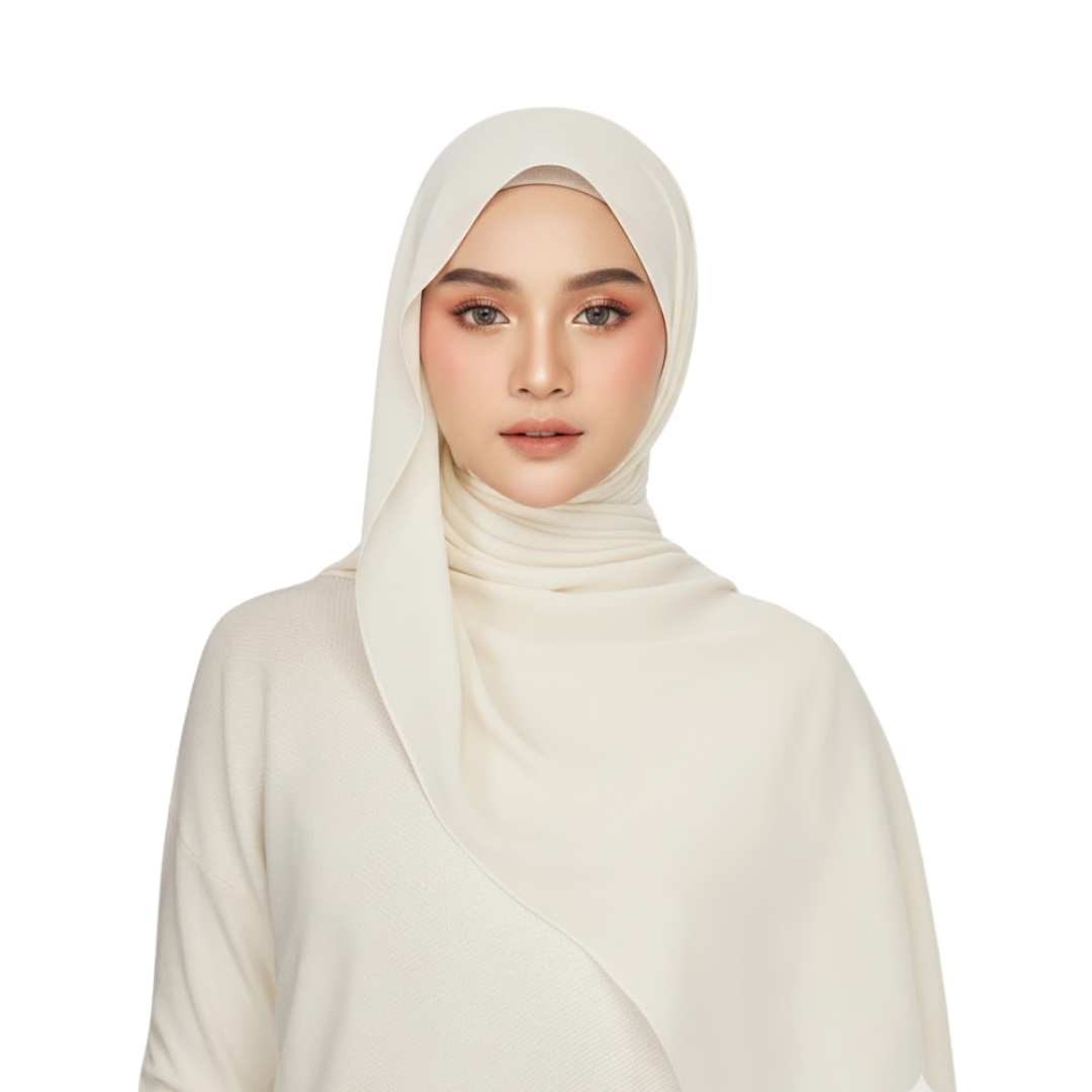 WARDA Chiffon Silk Shawl