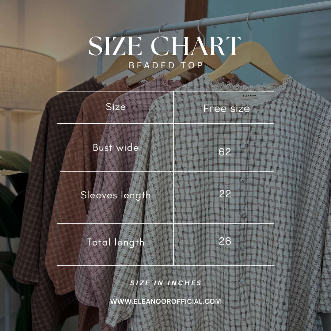 Checkered Top - Cocoa