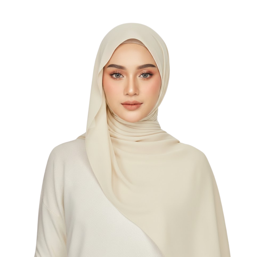 WARDA Chiffon Silk Shawl