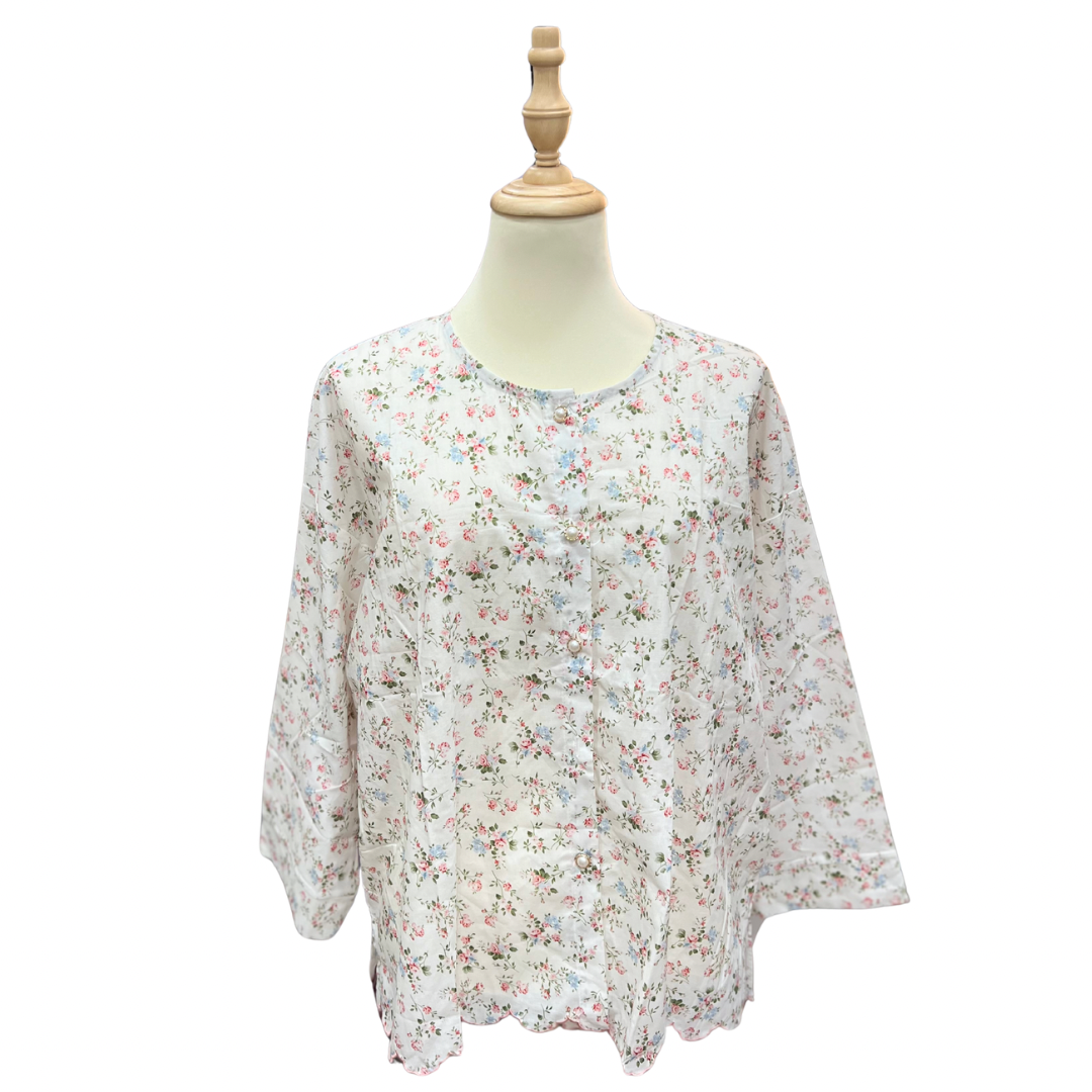 Blouse Sulam Cotton