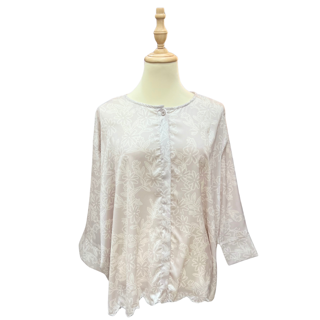 Blouse Sulam Satin