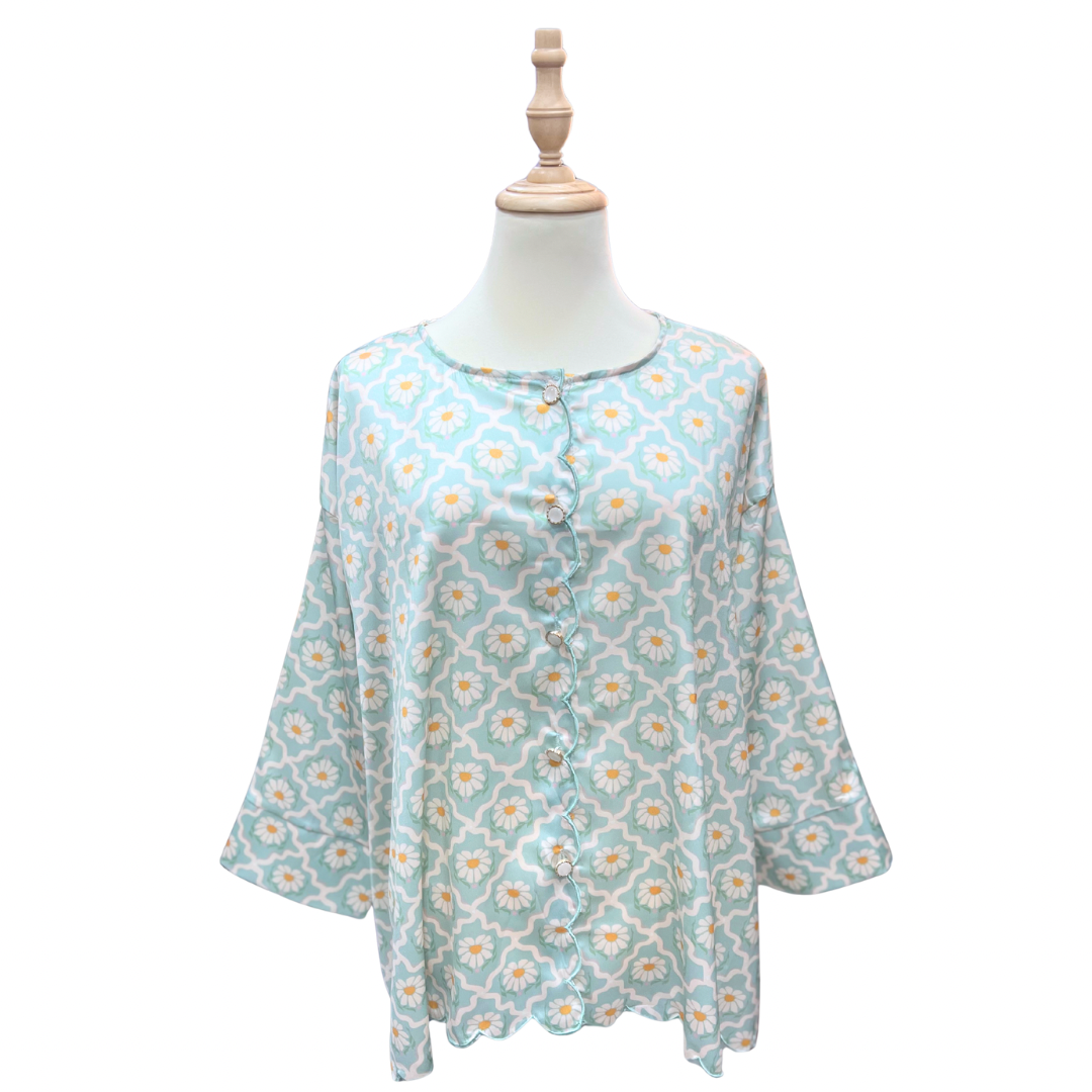 Blouse Sulam Satin