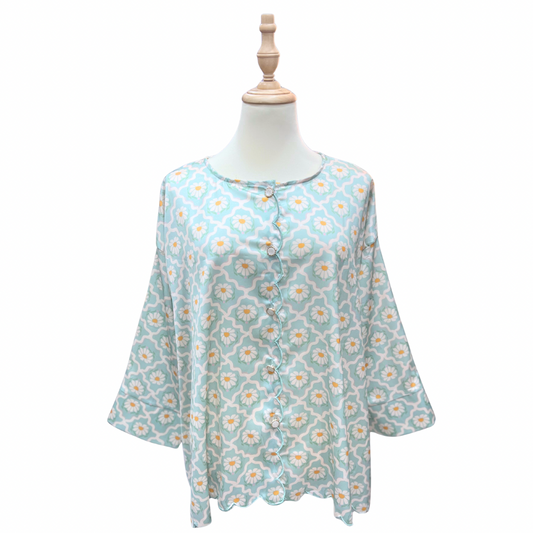 Blouse Sulam Satin