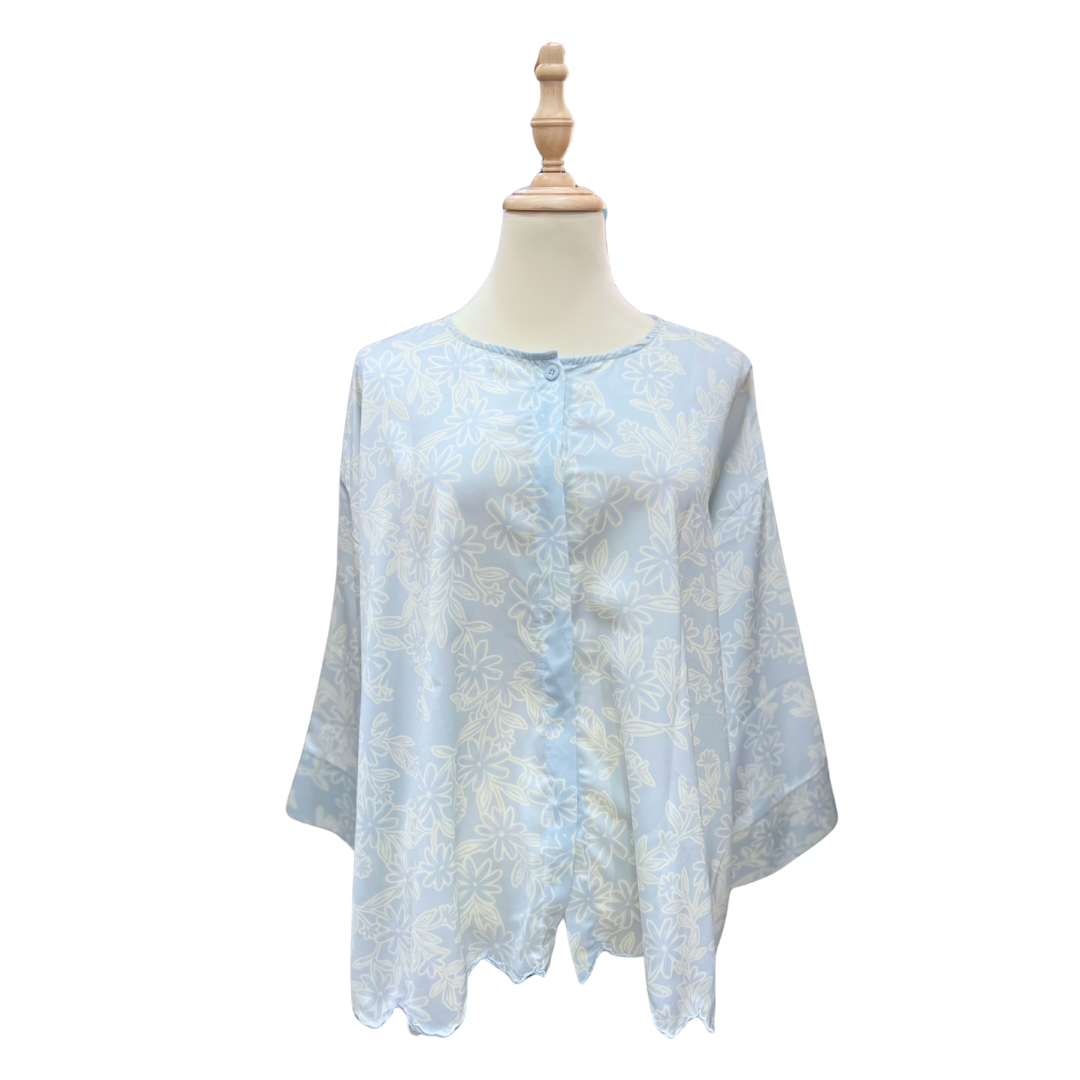 Blouse Sulam Satin