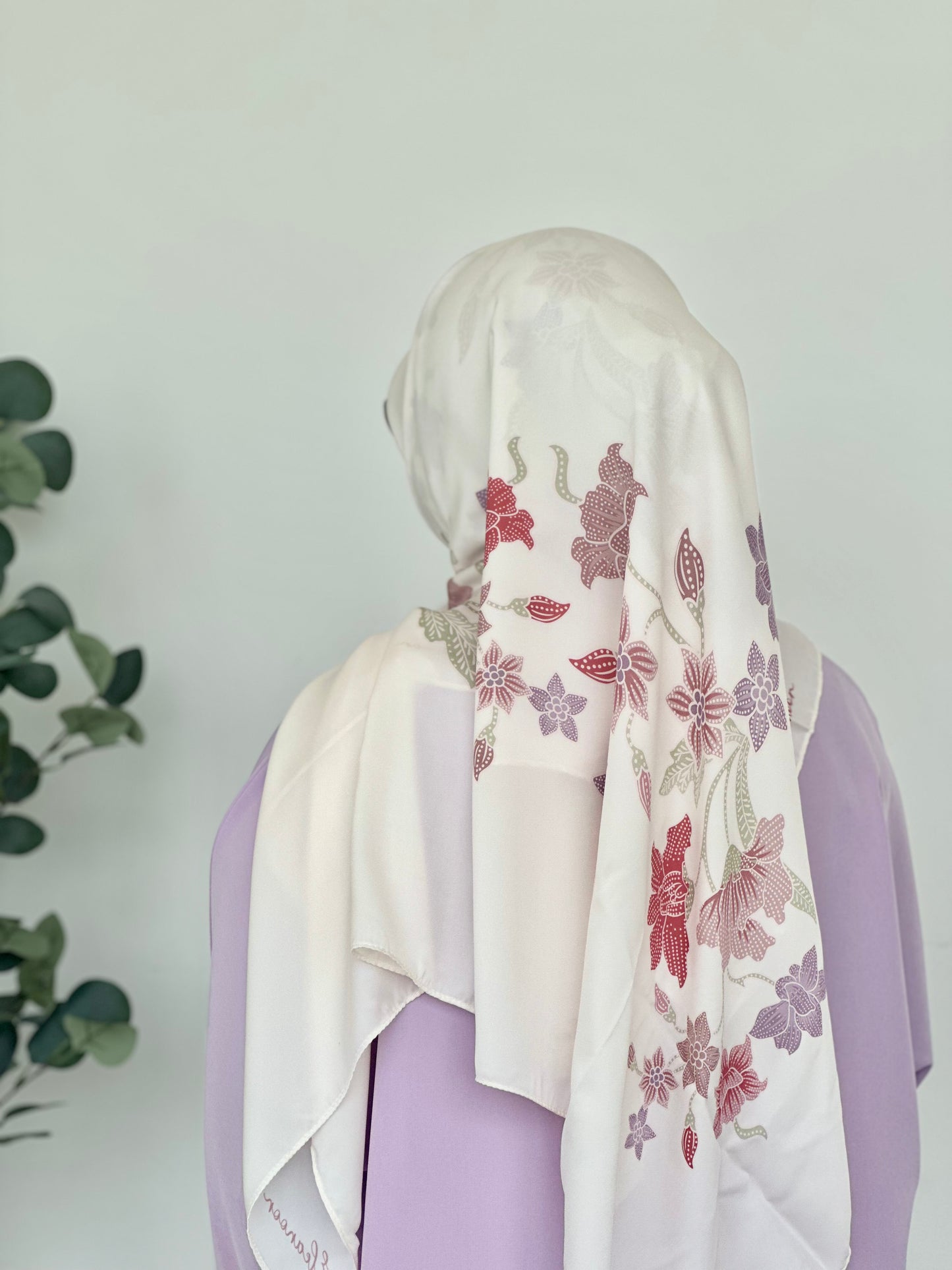 Batik in Matte Satin Square (Seloka)