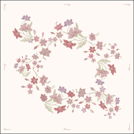 Batik in Matte Satin Square (Seloka)