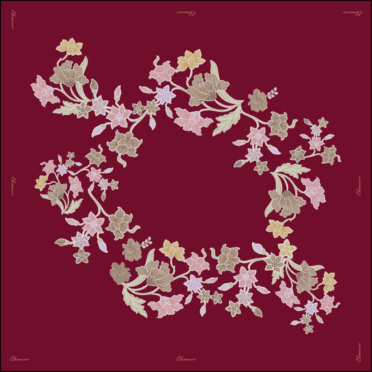 Batik in Matte Satin Square (Rona)