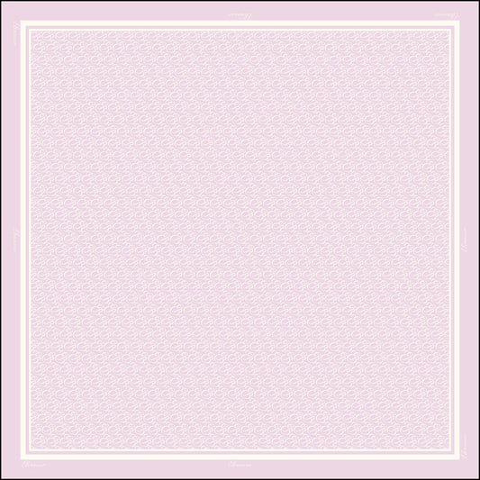 Monogram in Matte Satin Square (Lush)